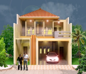 Desain Rumah Bertingkat on Desain Rumah Minimalis 1